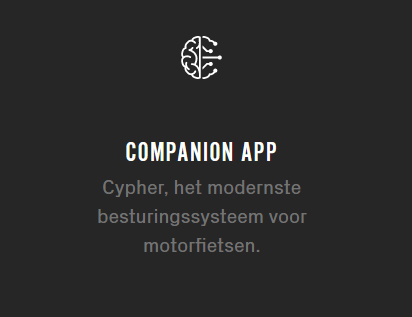 Elektrische motor companion app